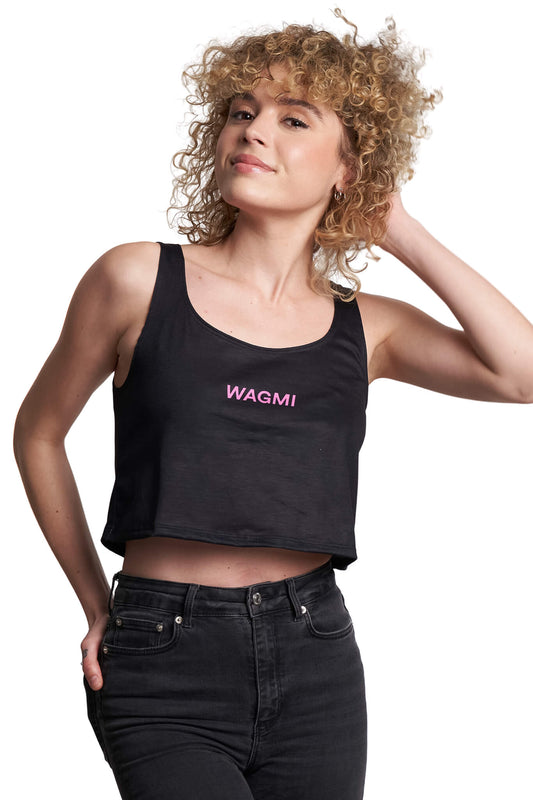 WAGMI Womens Crop Tank