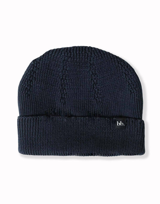 bb. Navy Beanie